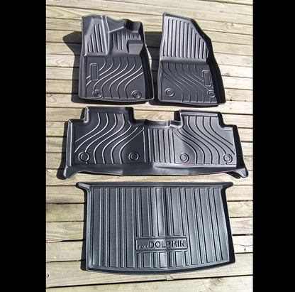 Alfombra bandeja TPU de BYD Dolphin y alfombra de valija